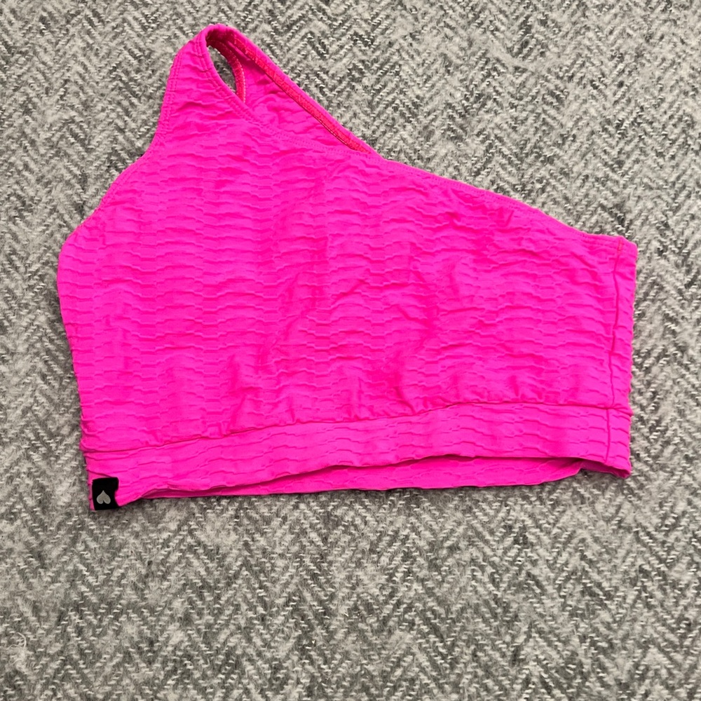 Booty by Brabants Fuschia one shoulder bra